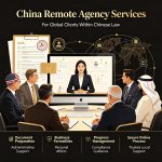 CAXWAY platform provides global customers in China with: CAXWAY Remote Agency Services