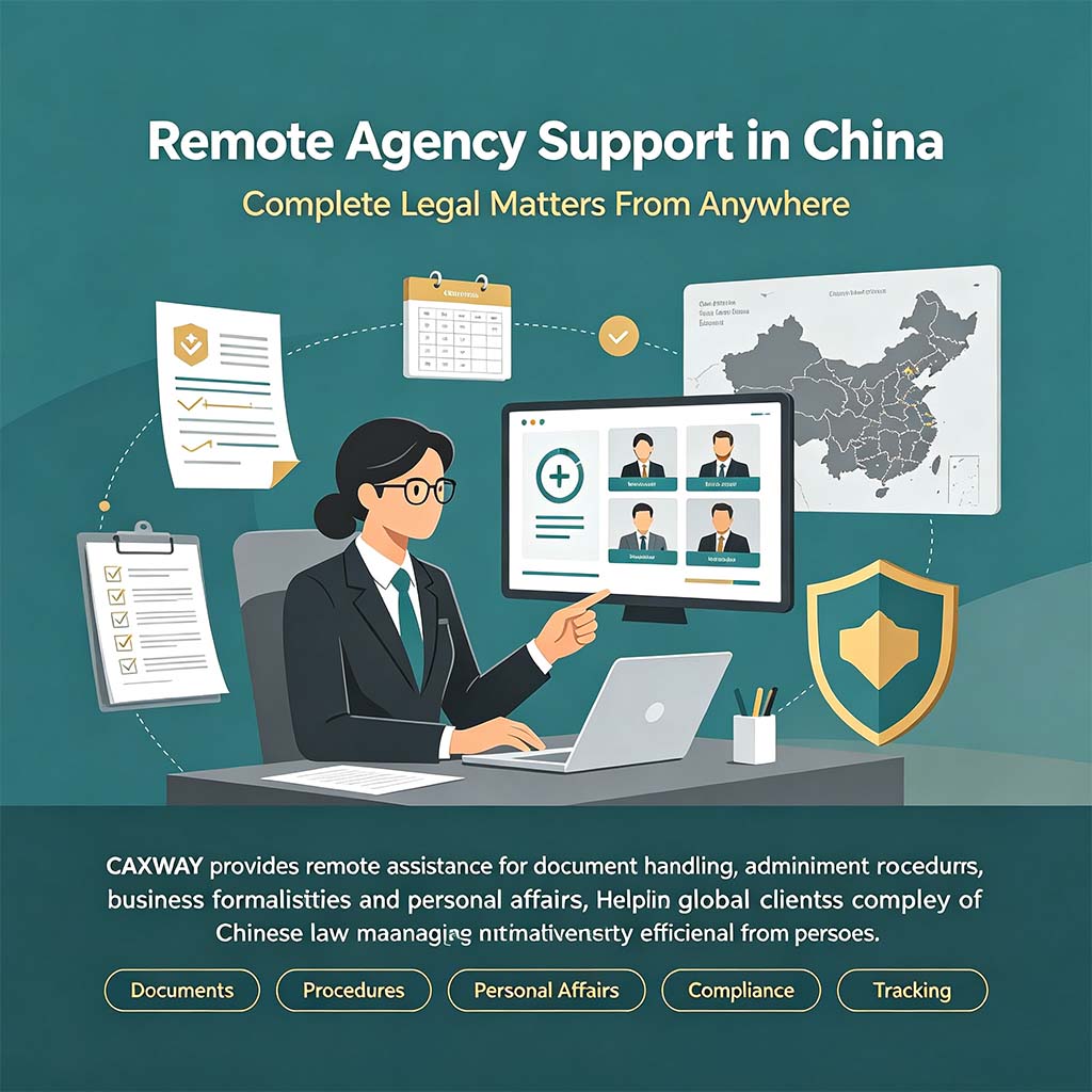 CAXWAY platform provides global customers in China with: CAXWAY Remote Agency Services